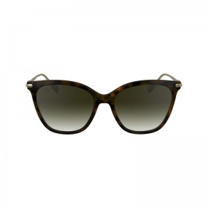 Longchamp Acetate / Metal Solbriller Dame Mørke | NOUZ7950