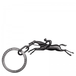 Longchamp Cavalier Metal Nøkkelringer Dame Svarte | NOCT8351