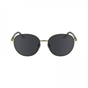Longchamp Fall-Winter 2023 Collection Acetate / Metal Solbriller Dame Gull Khaki | NOJP7888