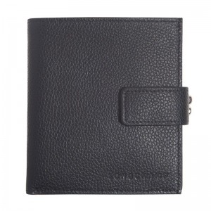 Longchamp Le FoulonnÉ Compact Leather Lommebok Dame Svarte | NOQM8581