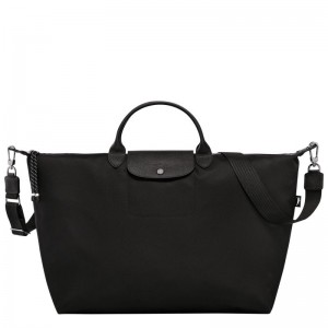 Longchamp Le Pliage Energy S Recycled canvas Reiseveske Dame Svarte | NOSG8332