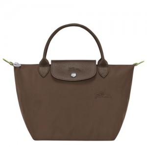 Longchamp Le Pliage Green S Recycled canvas Håndveske Dame Terra | NOEB9051
