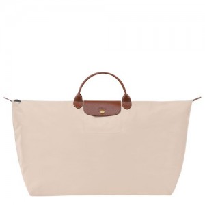 Longchamp Le Pliage Original M Recycled canvas Reiseveske Dame Paper | NONW8296