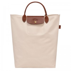 Longchamp Le Pliage Original M Tote Canvas Håndveske Dame Paper | NODF9244