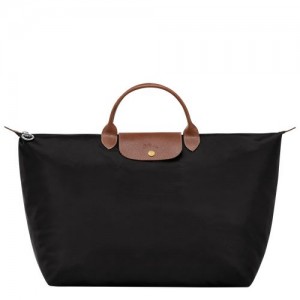 Longchamp Le Pliage Original S Recycled canvas Reiseveske Dame Svarte | NOHA8305