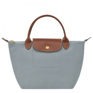 Longchamp Le Pliage Original S Recycled canvas Håndveske Dame Steel | NOKO9066