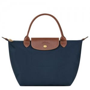 Longchamp Le Pliage Original S Recycled canvas Håndveske Dame Marineblå | NOHA9064