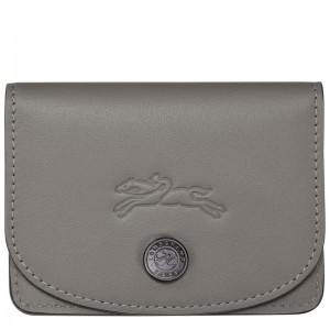 Longchamp Le Pliage Xtra Leather Kortholder Dame Turtledove | NOKO8494