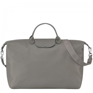 Longchamp Le Pliage Xtra S Leather Reiseveske Dame Turtledove | NOAH8310