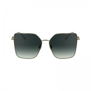 Longchamp Metal Solbriller Dame Gull | NOOK7896