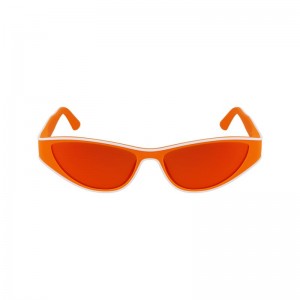 Longchamp Plant Based Resin Solbriller Dame Oransje | NOZU7885