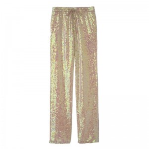Longchamp Trousers Glitter Bukse Dame Ballerina | NOEB7694