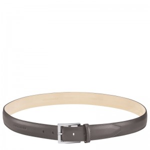 Longchamp VÉgÉtal Leather Belte Herre Grå | NOOK7081